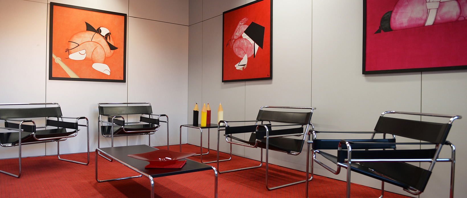 Waiting room in Torino Design